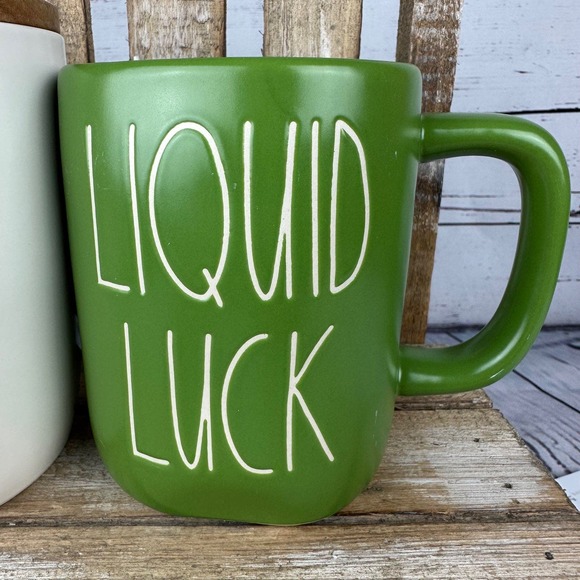Rae Dunn Gold Coins Cellar & Liquid Luck St Patrick's Day Decor - Picture 3 of 9